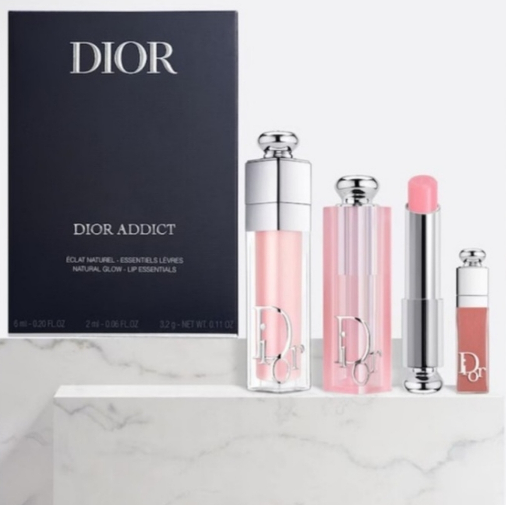 Dior Lip Addict Set- New In Luxury Dior Box with Mirror And Magnetic Closure